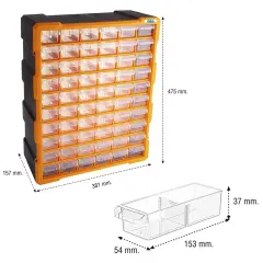 FULL MNB60 Monoblock Organizer Çekmece Seti 60 lı