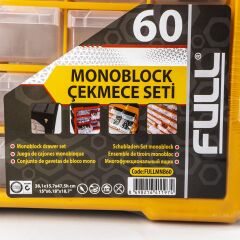 FULL MNB60 Monoblock Organizer Çekmece Seti 60 lı