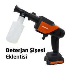 Max Extra MX5050 Akülü Basınçlı Yıkama Makinesi 20V 30 Bar