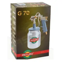 Asturo G70 Alttan Depo Havalı Boya Tabancası 1,8 mm