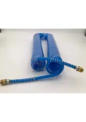 UNO 5x8 Mm. 7.5 Metre Yaylı Sabit Rekorlu Spiral Hortum Poliüretan Kırılmaz