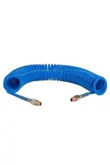 UNO 5x8 Mm. 15 Metre Yaylı Sabit Rekorlu Spiral Hortum Poliüretan Kırılmaz