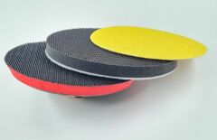 OMEGA 125 mm Cırtlı Zımpara Ara Tabanı (Deliksiz)