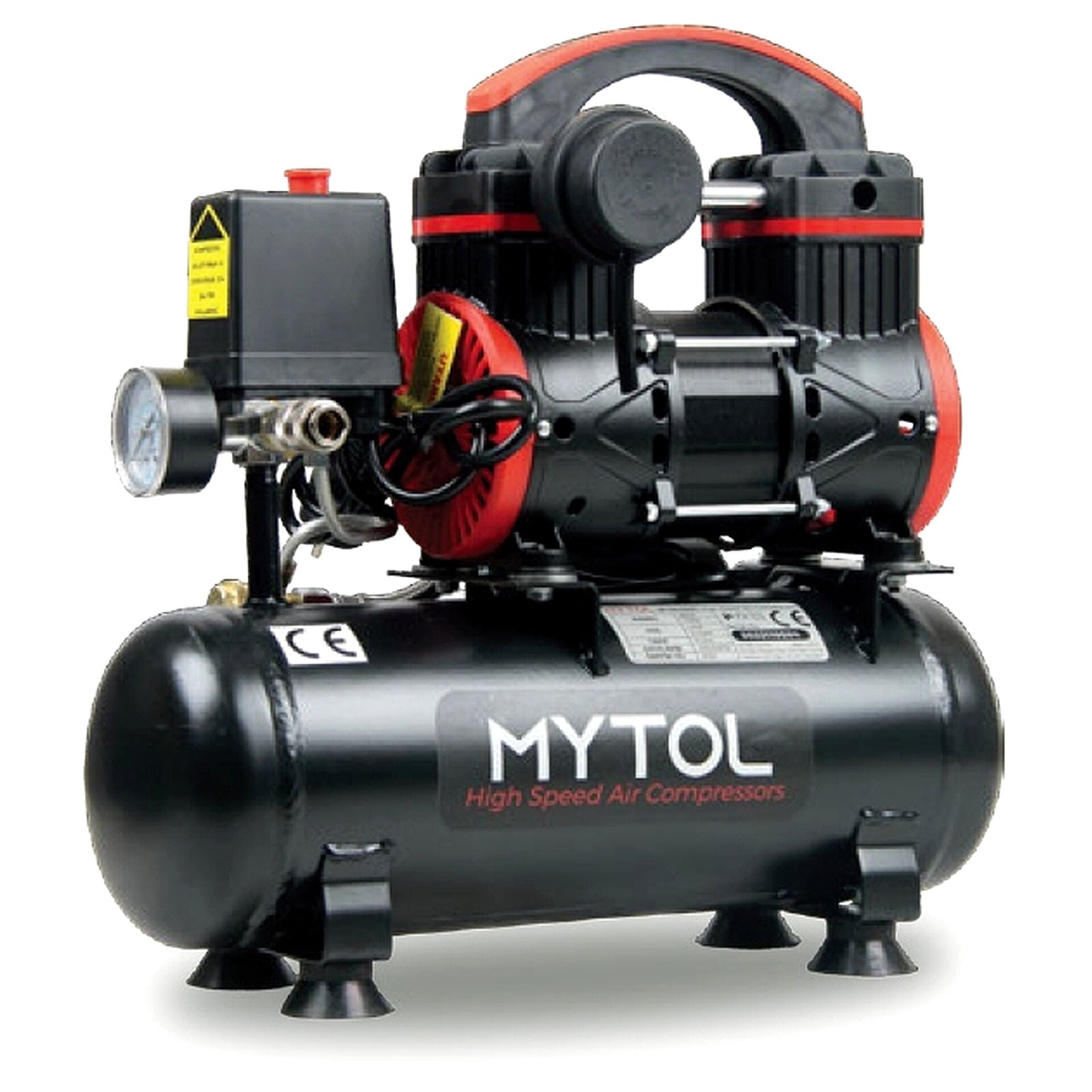 MyTOL MYK0061 Yağsız Sessiz Hava Kompresörü 6 Lt 1.0 Hp