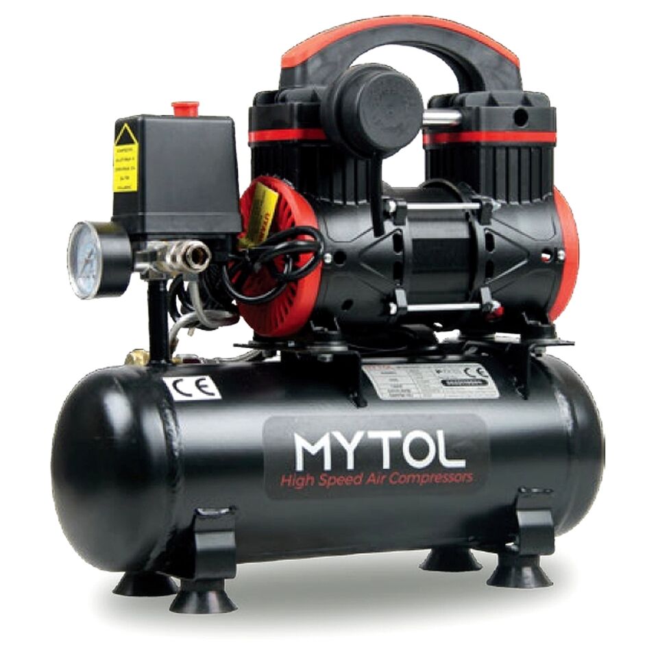 MyTOL MYK0061 Yağsız Sessiz Hava Kompresörü 6 Lt 1.0 Hp