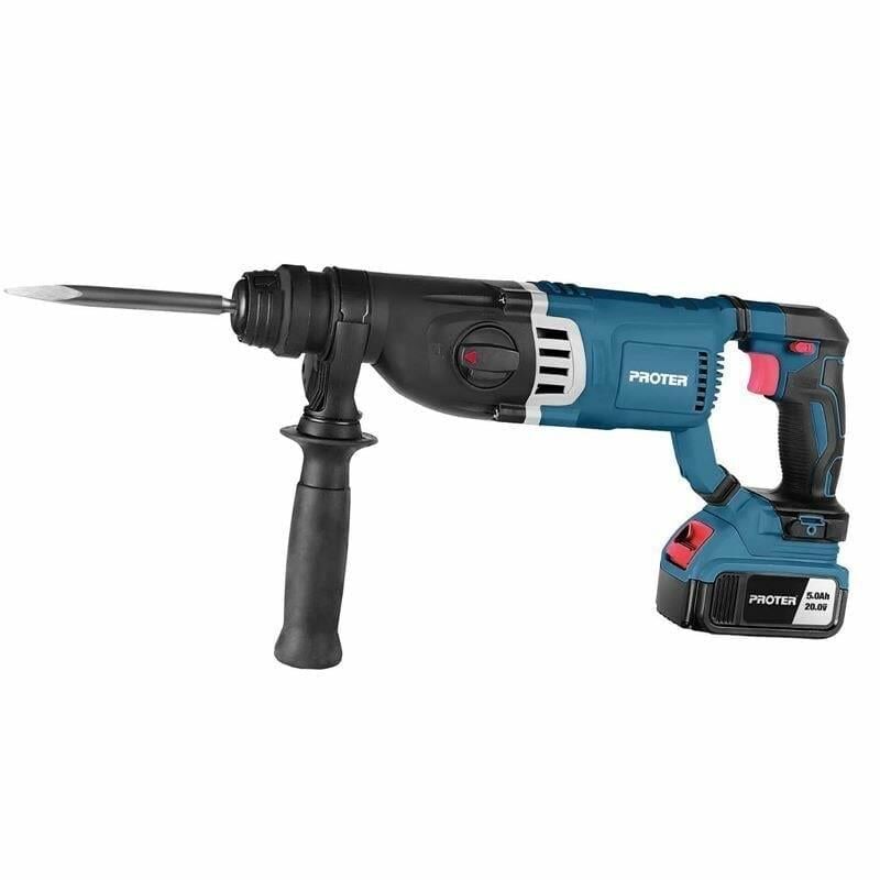 Proter PST875 HD Akülü Kömürsüz Kırıcı Delici Matkap 20 V 4.0 Ah