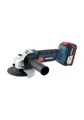 Proter PST515 AG Akülü Avuç Taşlama Makinesi 20 V 4.0 Ah 115 mm