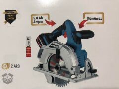 Proter PST585 BC Akülü Sunta Kesme Makinesi 20 V 5.0 Ah 185 mm