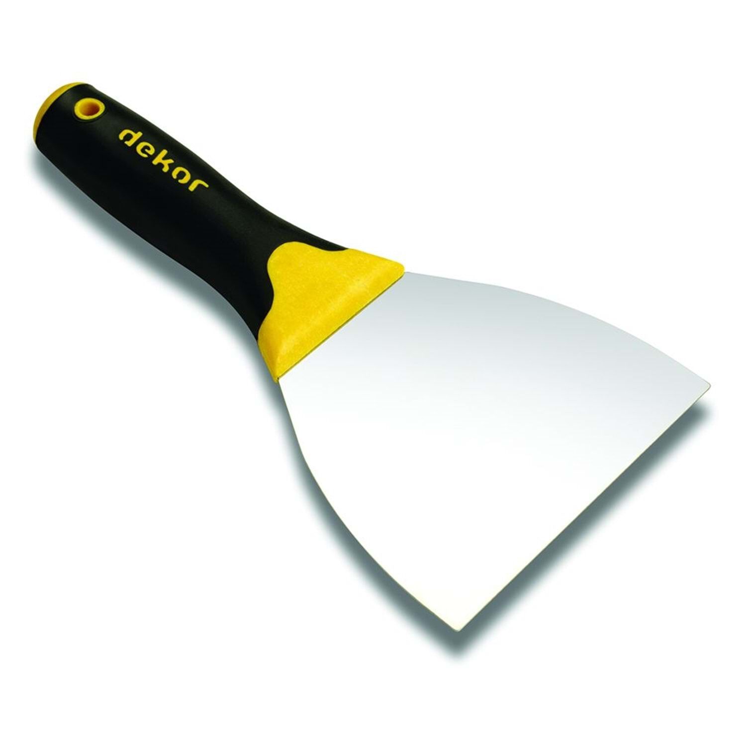 DEKOR Profesyonel Macun Ispatulası Plastik Saplı 12 cm