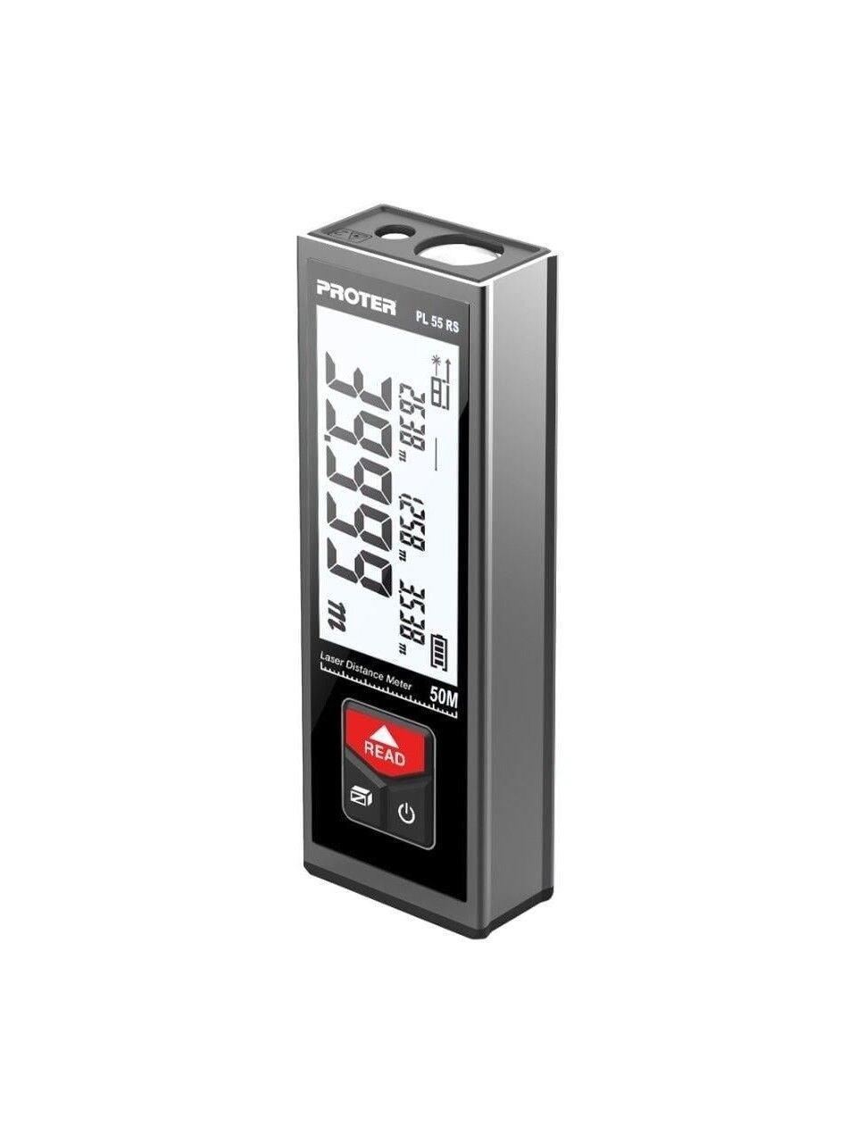 Proter PL 55 RS Şarjlı Lazer Metre 50 m