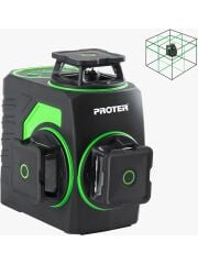 Proter PL 360 LS 3×360° Yeşil Lazer Hizalama Çift Akülü