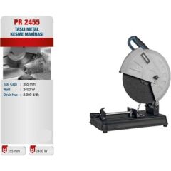 Proter PR 2455 Taşlı Metal Kesme Makinesi 2300 W 355 mm