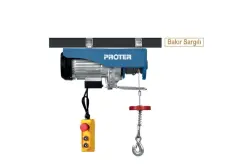 Proter PR 6200 Elektrikli Mini Vinç 1800 W 600/1200 Kg
