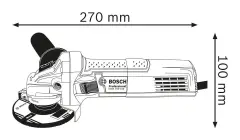 Bosch GWS 750 S Avuç Taşlama Makinesi Devir Ayarlı 750 W 115 mm