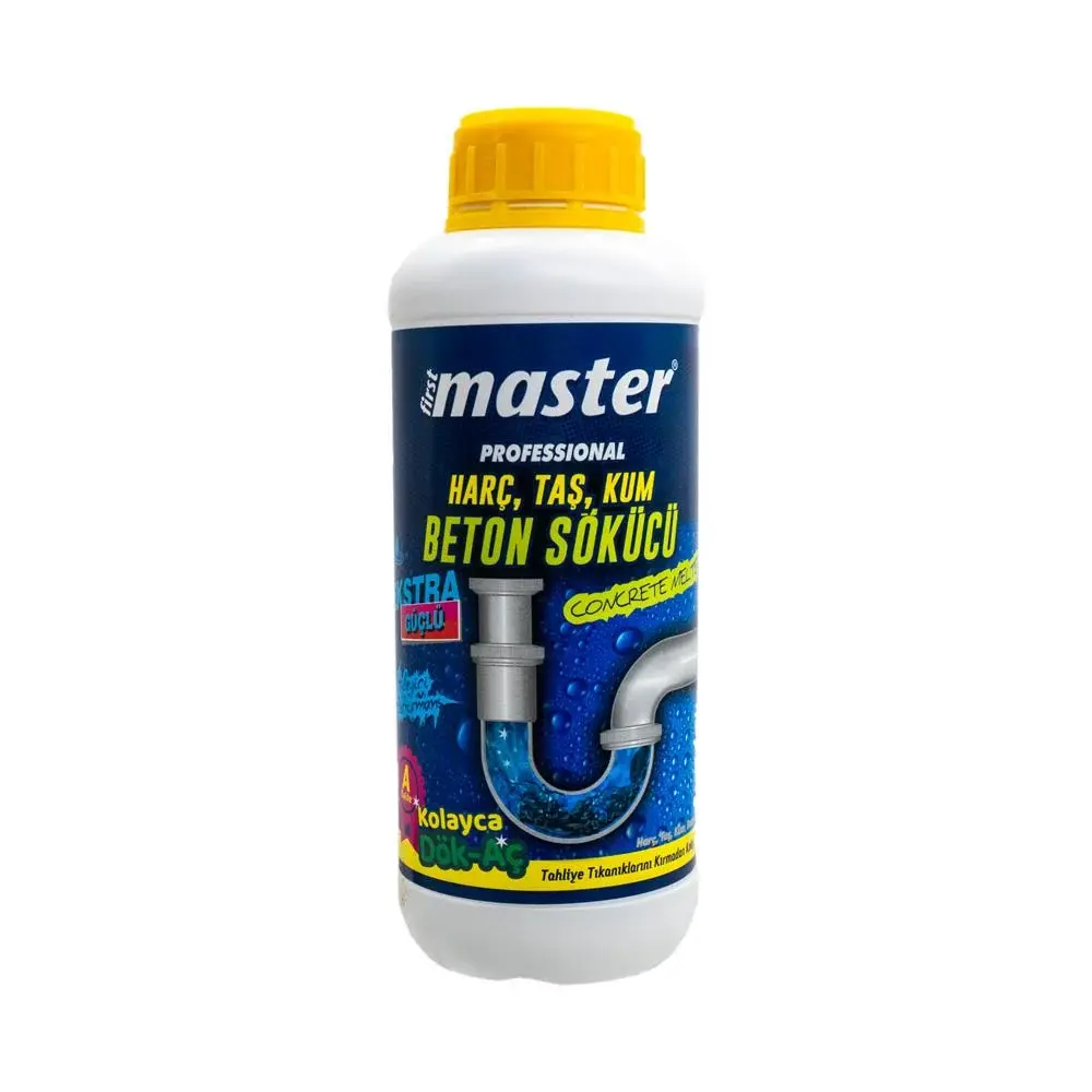 Master 500795 Harç-Taş Beton Eritici Tahliye Açıcı 1000 gr