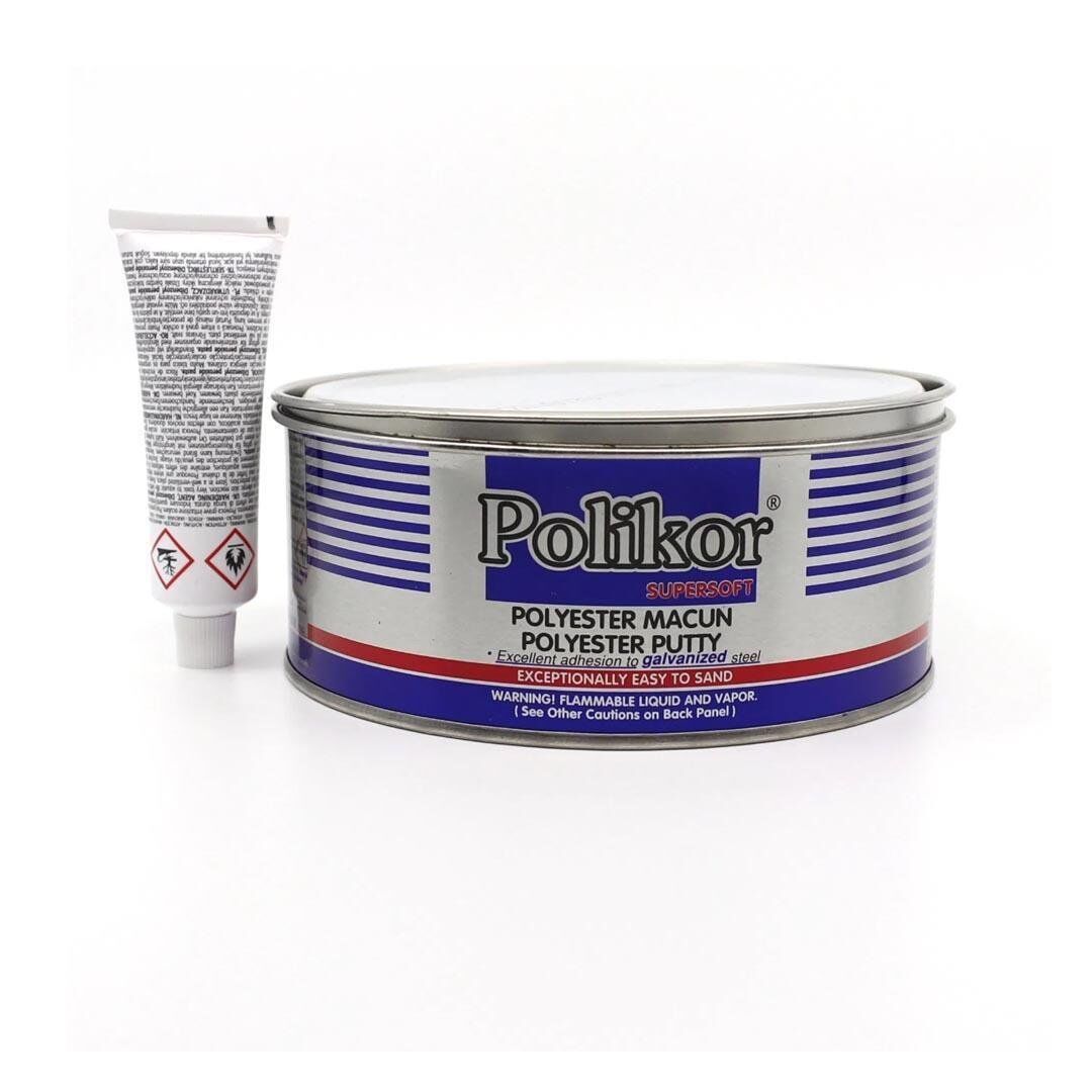 Polikor 008869 Süpersoft Polyester Macun 1/1 Sarı 900 gr