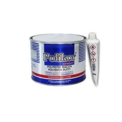 Polikor 008876 Süpersoft Polyester Macun 1/2 Sarı 450 gr