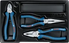 Bosch Profesyonel 1600A016BG Pense Seti 3 Parça Krom-Vanadyum Çelik