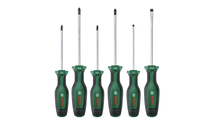 Bosch 1600A02BX7 Tornavida Seti 6 Parça