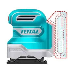 Total TSHSLI20141 Akülü Titreşimli Zımpara 20V 2Ah