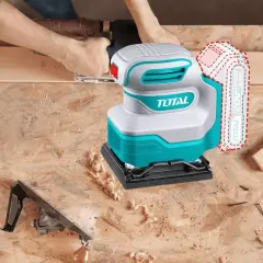 Total TSHSLI20141 Akülü Titreşimli Zımpara 20V 2Ah