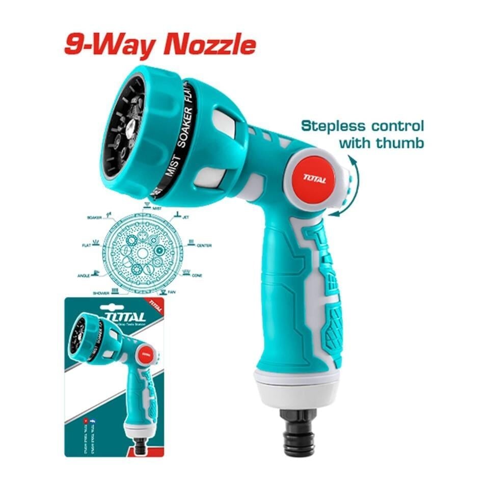 Total THWSG6091 9 Fonksiyonlu Sulama Tabancası