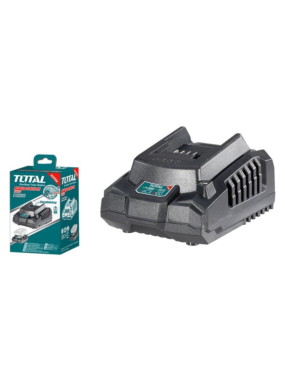 Total TFCLI2001E Akü Şarj Cihazı 20V 2.0Ah