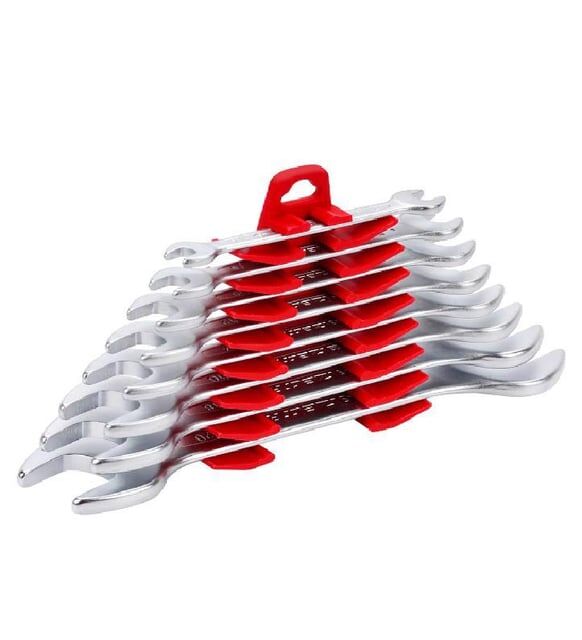 İzeltaş 0100002108 İki Ağızlı Anahtar Takımı Kısa Boy 8 Parça