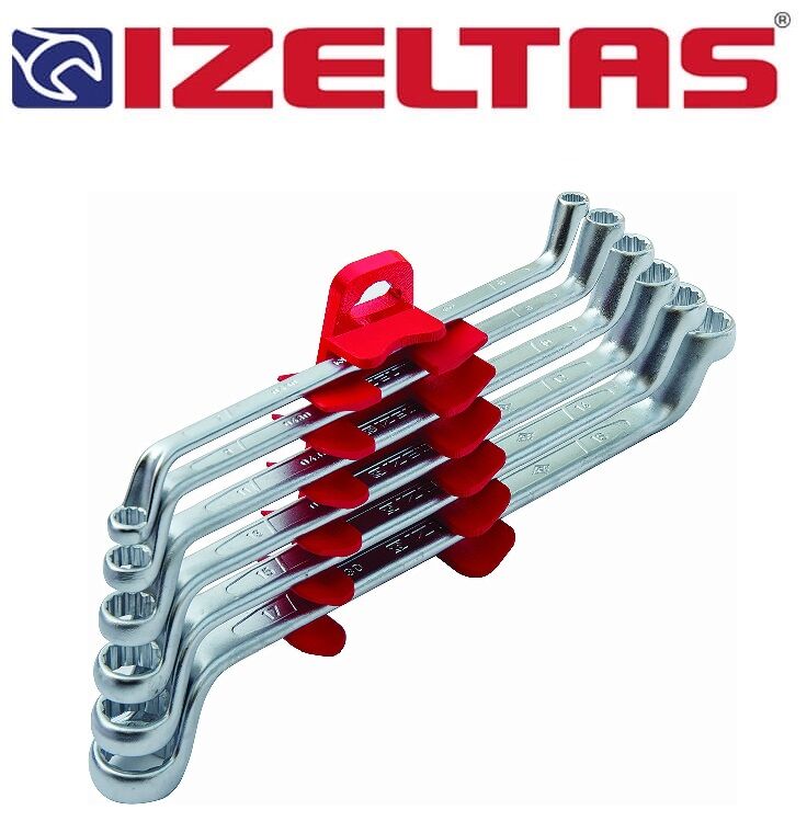 İzeltaş 0430002108 Yıldız İki Ağız Anahtar Takımı 8 Parça