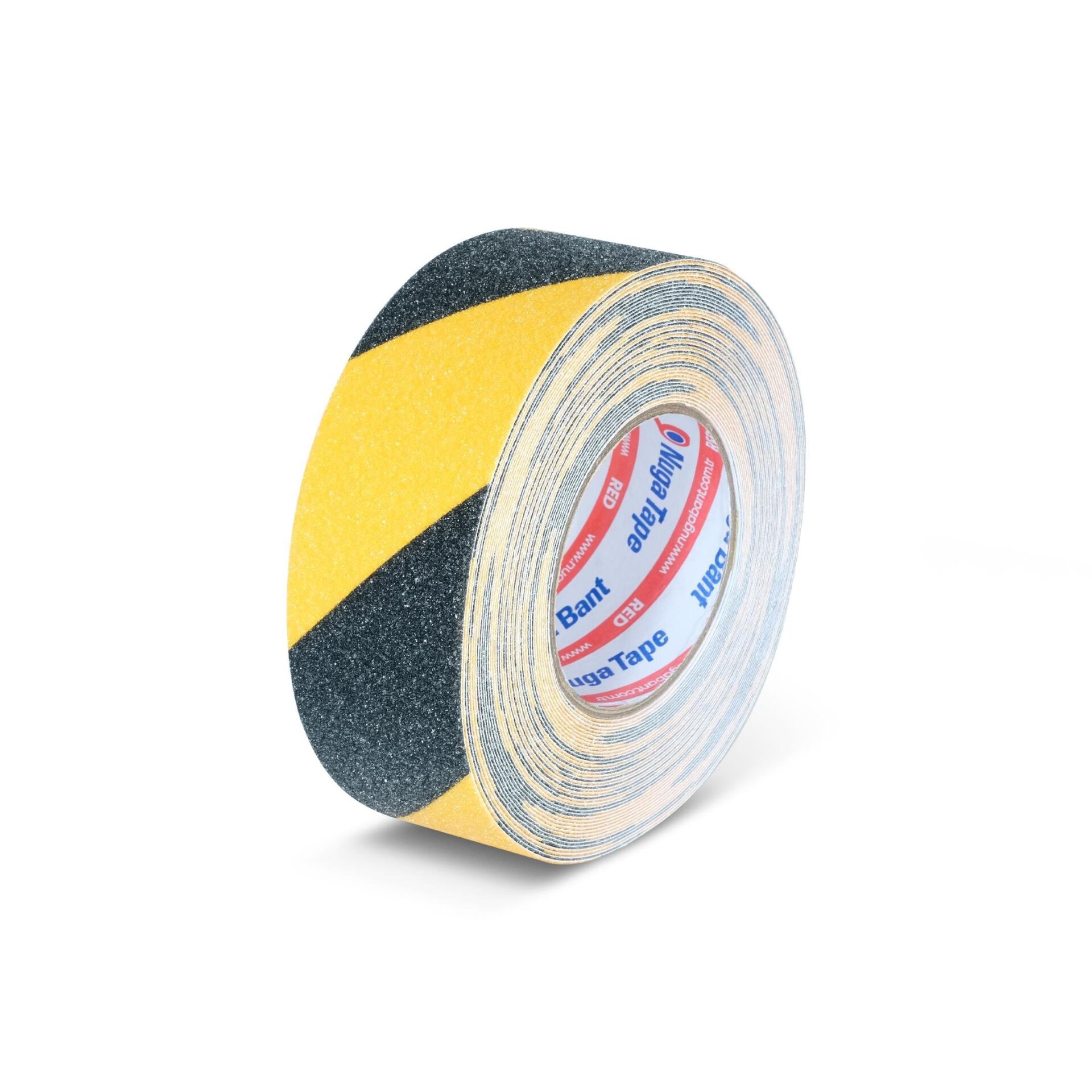 Kaydırmazlık Bandı Sarı Siyah 50mm 15mt