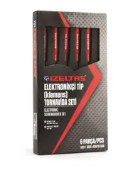 İzeltaş 4500008106 Elektronikçi Tip Klemens Tornavida Seti 6 Parça
