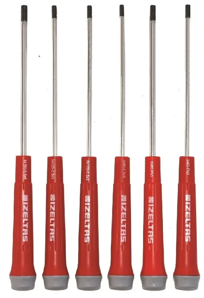İzeltaş 4530001006 Torx Uçlu Klemens Tornavida Takımı 6 Parça