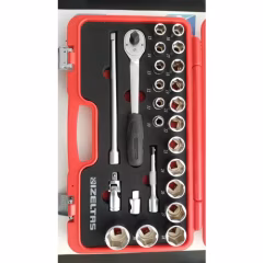 İzeltaş 1113002024 1/2″ Altı Köşe Lokma Anahtar Takımı 24 Parça