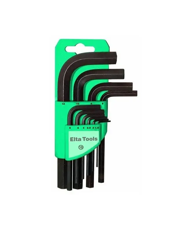 Elta 4908003110 Allen Anahtar Takımı 10 Parça Altı Köşe