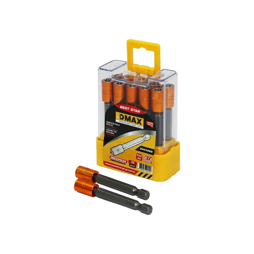 Dmax-4566 ( Pz2 X 65mm ) Mıknatıs Uçlu Bits