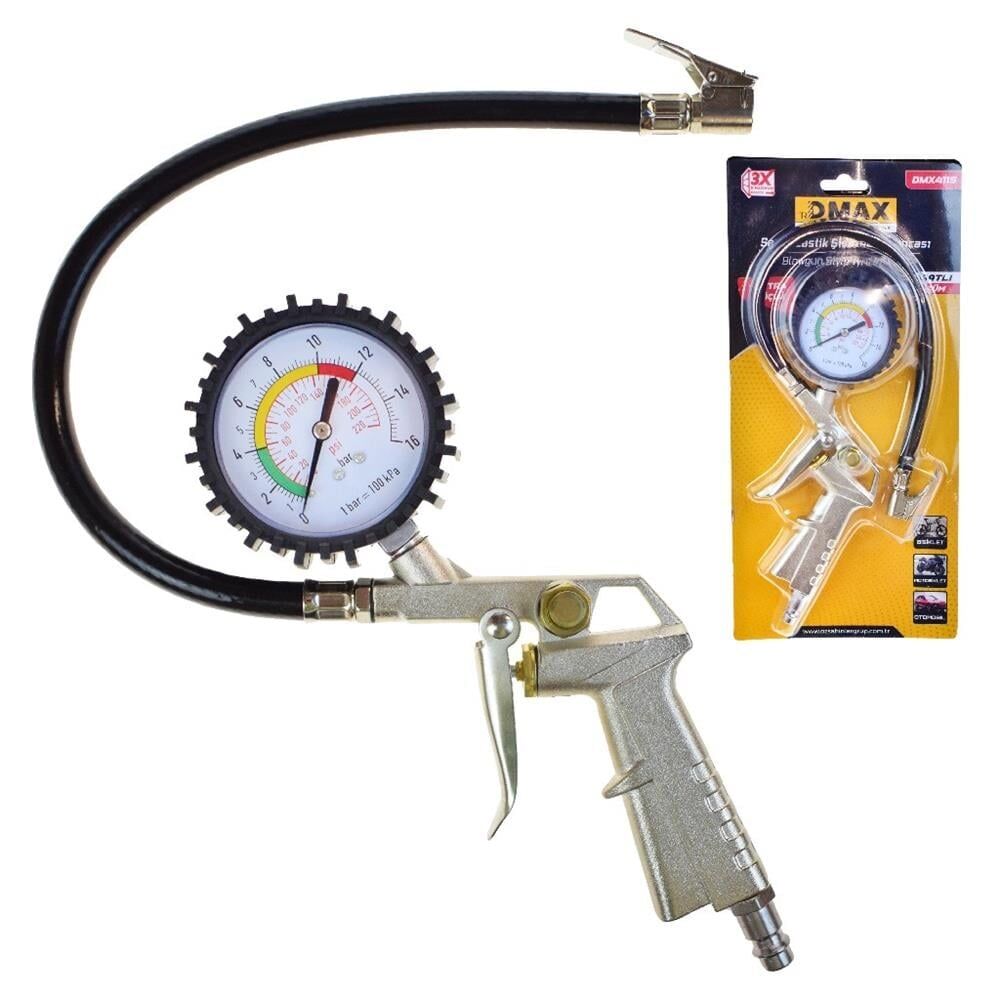 Dmax DMX 4115 Saatli Lastik Şişirme Tabancası 12 Bar