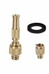 DMAX DMX4198 TAZYİKLİ HORTUM APARATI 1/2 - 3/4 Oto Yıkama Araç Yıkama Sulama Fiskiye Fıskıye