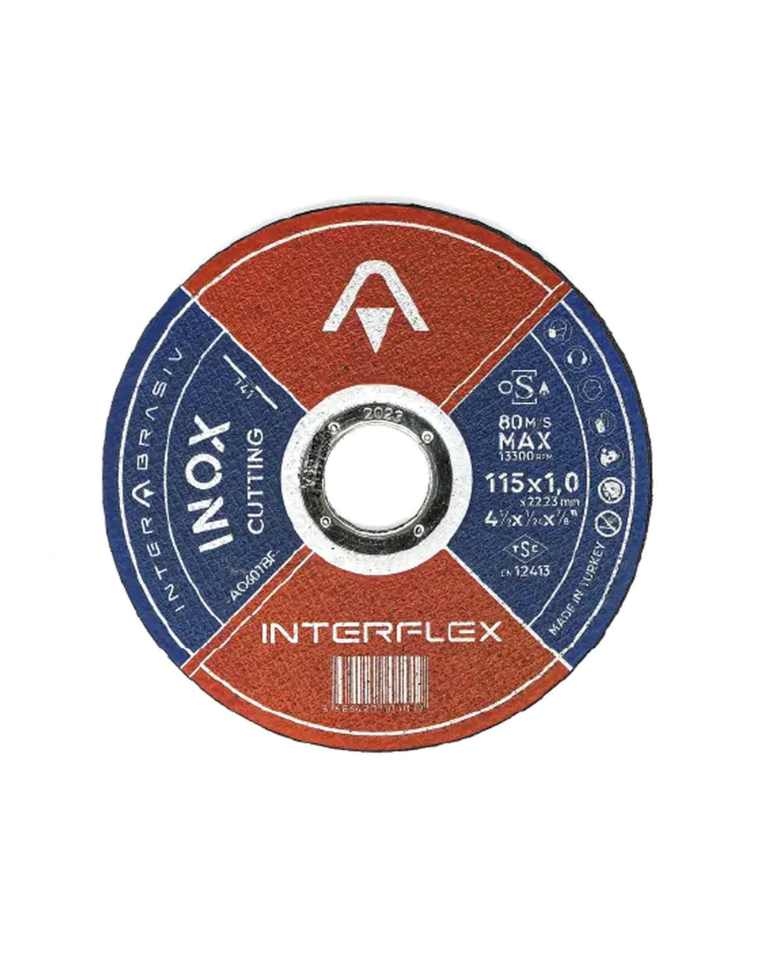 İnterflex 4079111010 İnox Metal Kesici Disk 115x1.0x22.23 mm