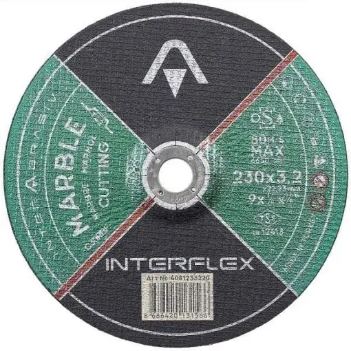 İnterflex 230mm Astra Granit Kesicisi Düz
