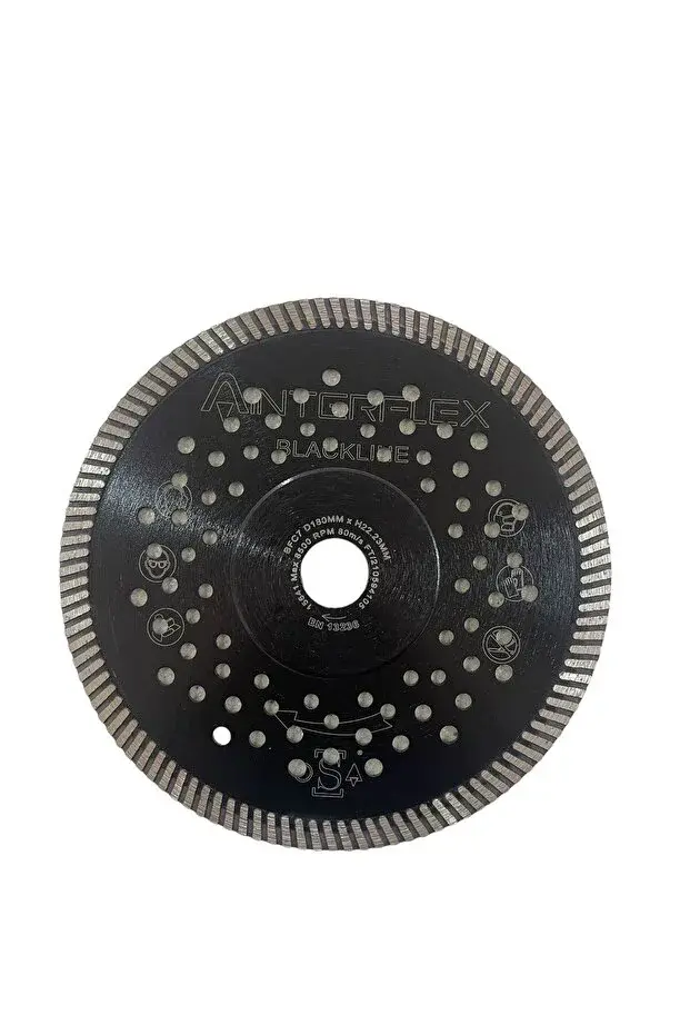 İnterflex Black Granit Kesici Disk Düz 180 mm