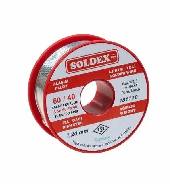 Soldex 40 60 Lehim Teli 1.2 mm 200 g