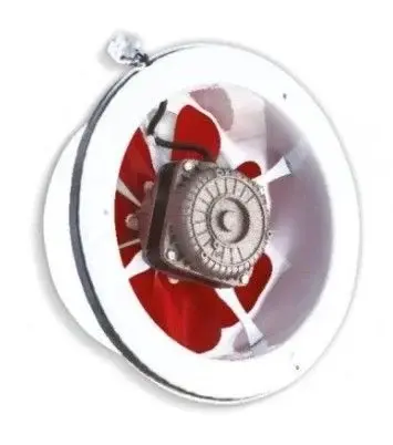 Fansan 16 cm TBA 160 40 W 400 m3/h 1350 D/D 230 V Monofaze Aksiyel Duvar Baca Cam Aspiratörü Kapaksız