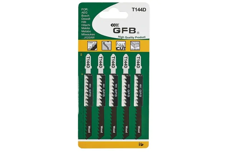 GFB 2240 Ahşap Dekupaj Testere Ağzı 5’li Paket