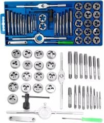 Rico 40 Parça Metrik Kılavuz Ve Pafta Seti Diş Açma Tamir