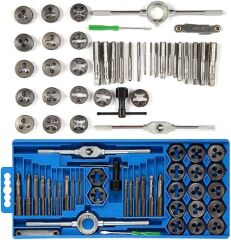 Rico 40 Parça Metrik Kılavuz Ve Pafta Seti Diş Açma Tamir