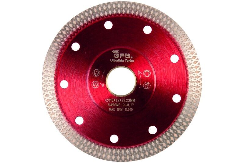 GFB 2391 Turbo Elmas Seramik Fayans Kesici Disk 115x1,2mm