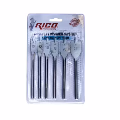 Rico RC1300 Yaprak Matkap Ucu Seti 6 Parça 10 25 mm