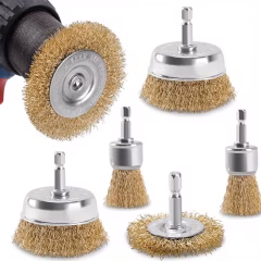 GFB 5125 Pimli Tel Fırça Seti 6 Parçalı