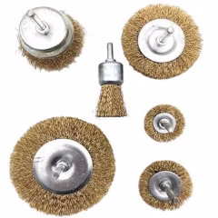 GFB 5125 Pimli Tel Fırça Seti 6 Parçalı