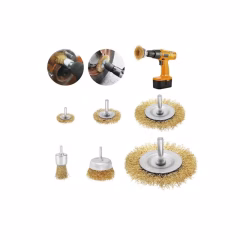 GFB 5125 Pimli Tel Fırça Seti 6 Parçalı